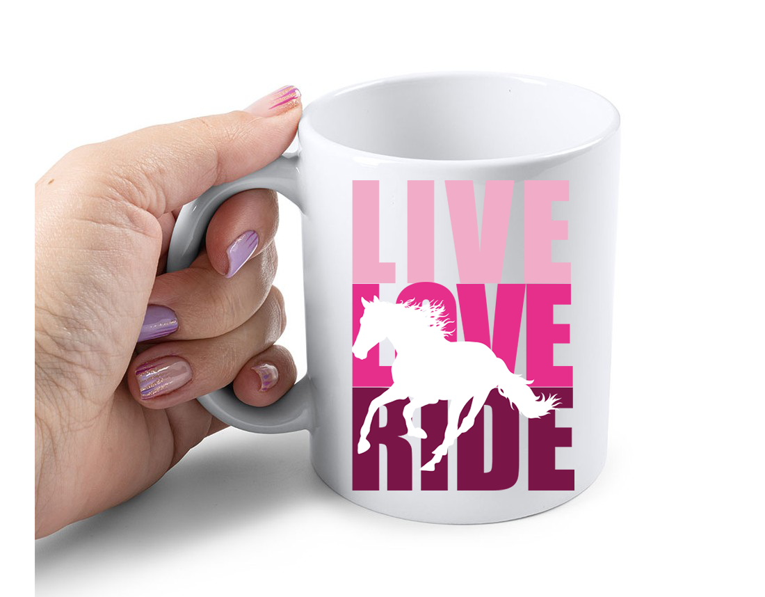 Cana Personalizata – Live, Love,Ride, 350ml