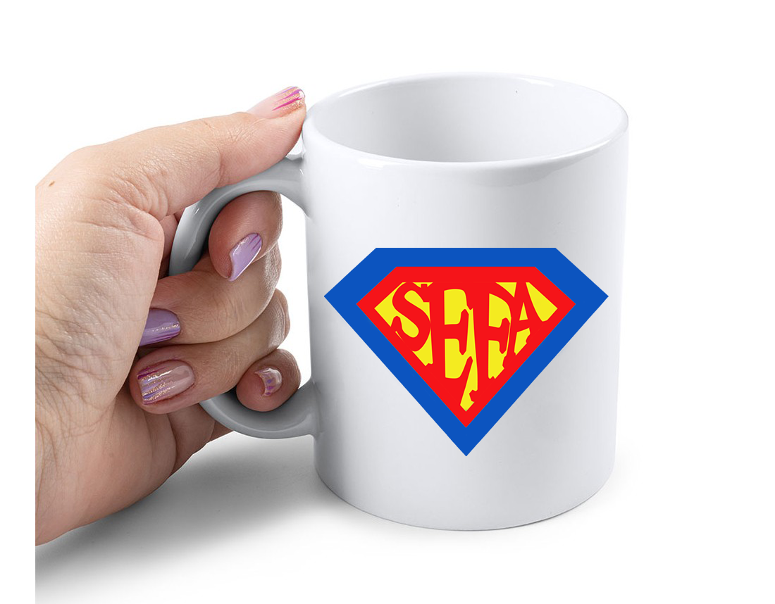 Cana Personalizata – Superman Sefa, 350ml