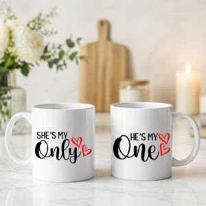 Set 2 Cani Personalizate – She’s my Only